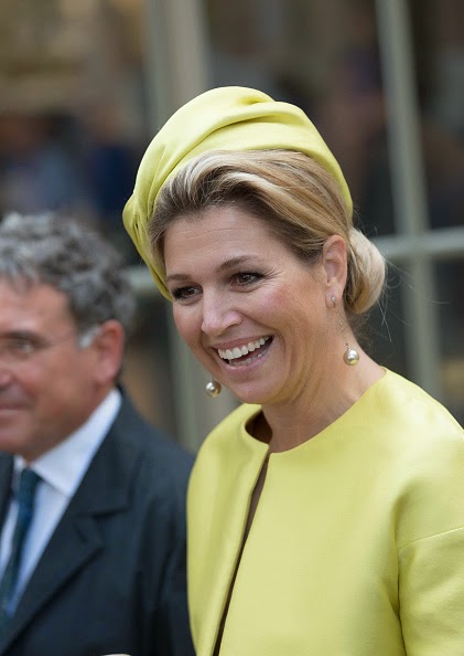 Royal Family Around the World: Queen Maxima Of The Netherlands Opens ...